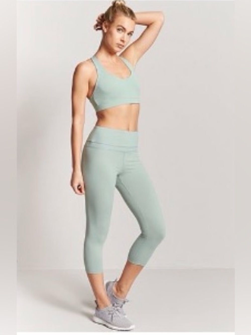 Sage Active Capri Leggings
